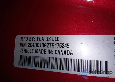 2026 Chrysler Pacifica Select z USA, uszkodzony, nr VIN 2C4RC1BG2TR175245